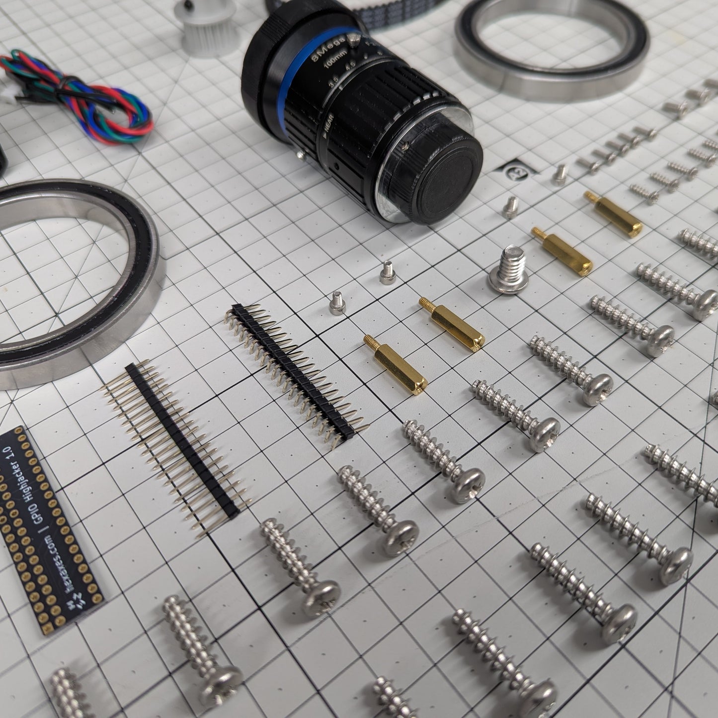 The 100MM Astrograph Hardware Kit.
