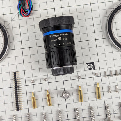 The 100MM Astrograph Hardware Kit.