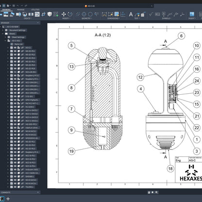 The AllSky Capsule CAD Pack.