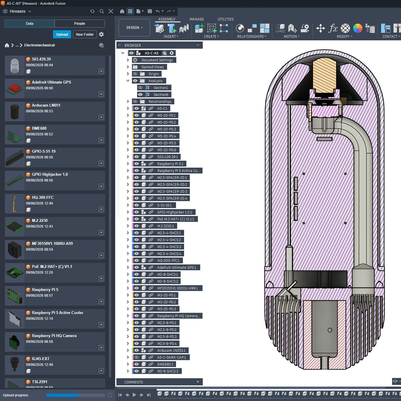The AllSky Capsule CAD Pack.