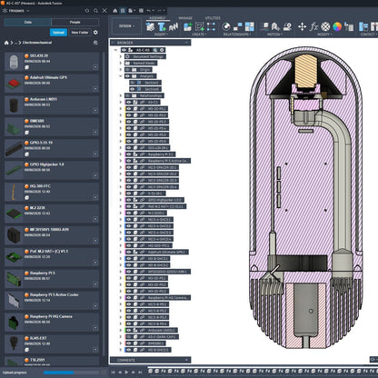 The AllSky Capsule CAD Pack.