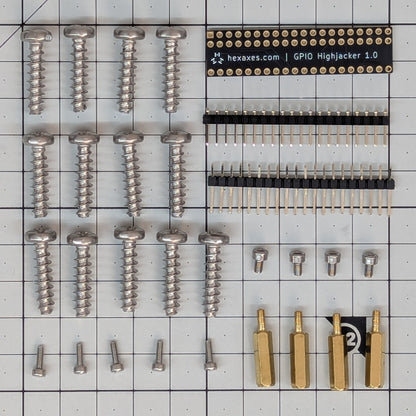 The Pinefeat Hardware Kit.