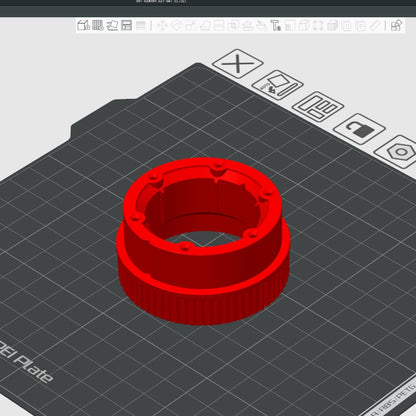 The 100MM Astrograph STL Set.