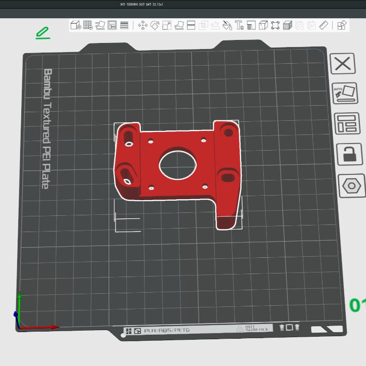 The 100MM Astrograph STL Set.