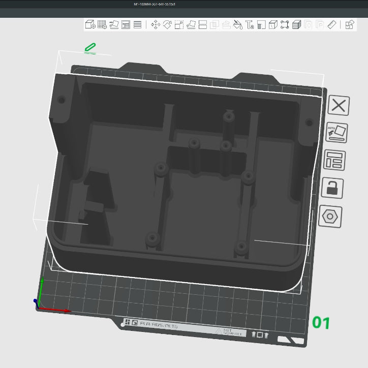 The 100MM Astrograph STL Set.