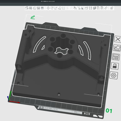 The 100MM Astrograph STL Set.