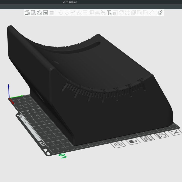 The Printed Equatorial Tripod STL Set.