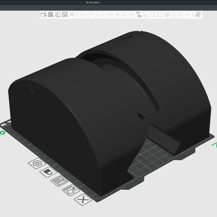 The Printed Equatorial Tripod STL Set.