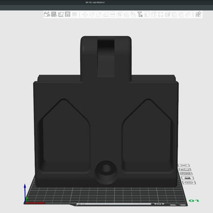 The Printed Equatorial Tripod STL Set.